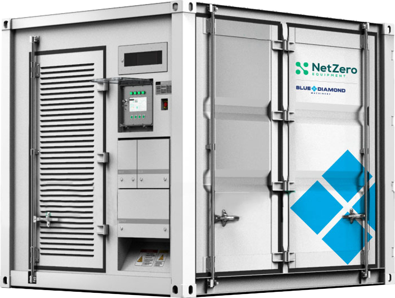 The 500kW AMPD energy storage system.