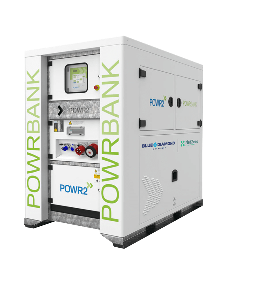 Blue Diamond Machinery's POW2 POWERBANK.